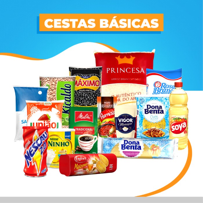 Cestas Básicas (A mais bem avaliada do RJ)