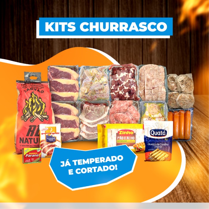 Kits Churrasco (Tudo Fresquinho e Temperado)