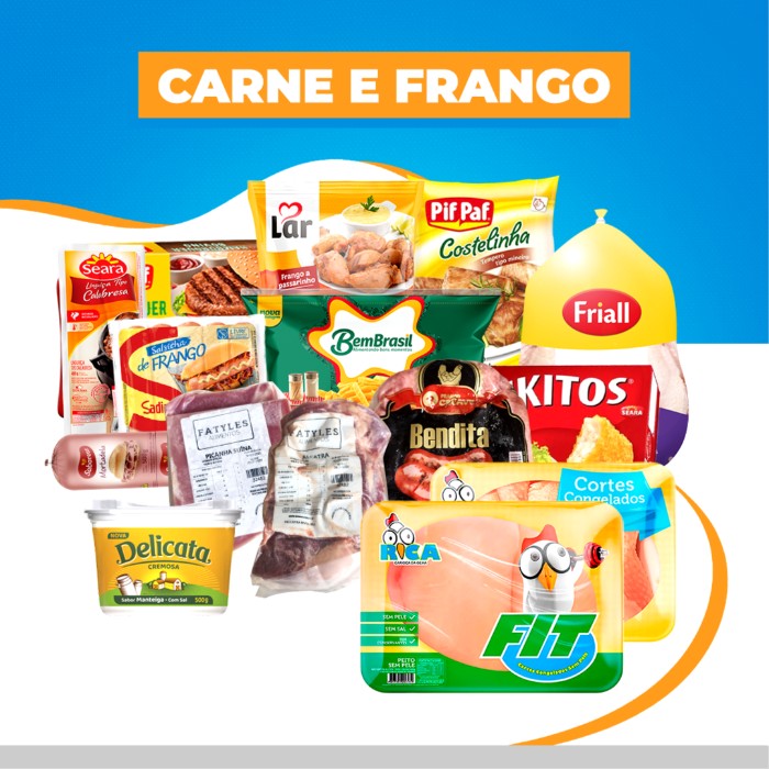 Kits Carne e Frango (Pra facilitar seu dia a dia)