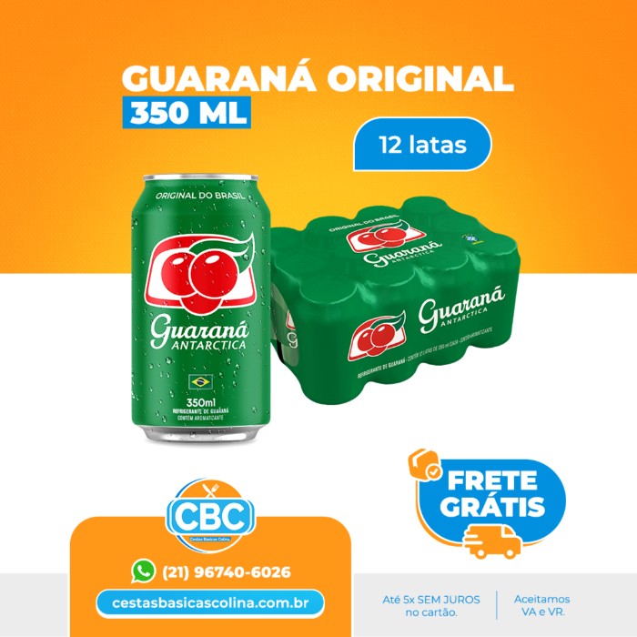 Guaraná Lata 350 Ml