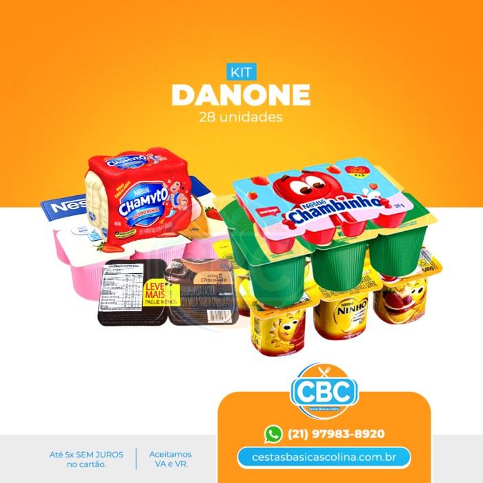 Kit Danone Nestlé