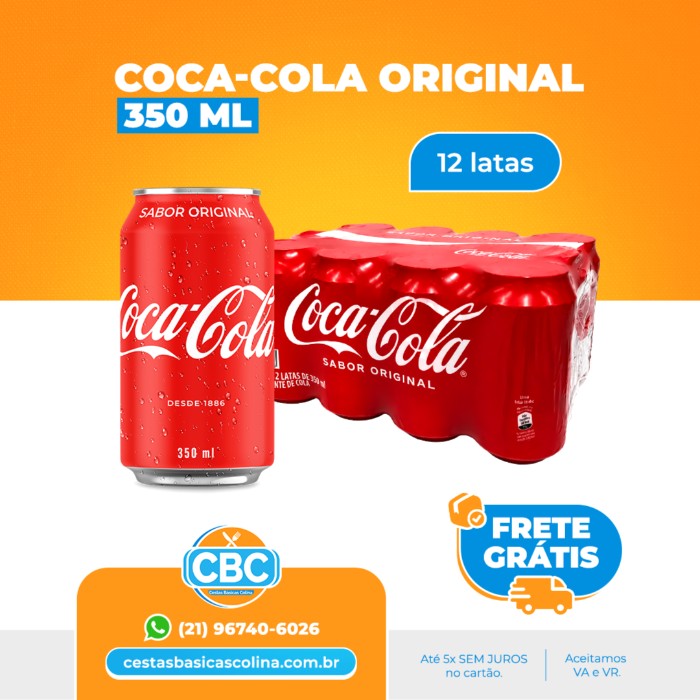 Coca-Cola Lata 350 Ml