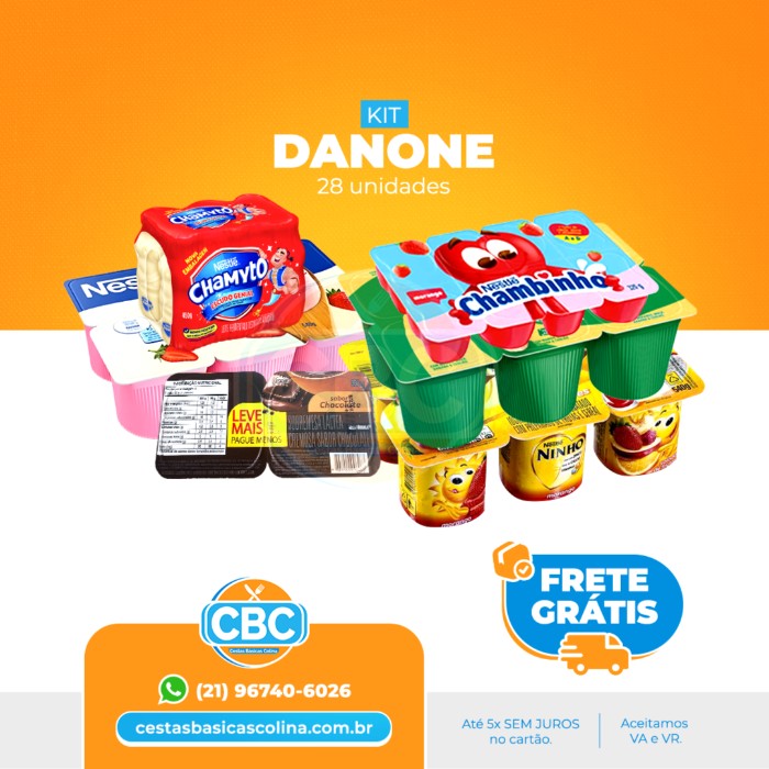 Kit Danone Nestlé